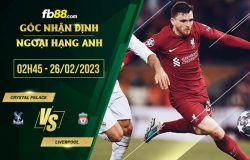 fb88-soi kèo Crystal Palace vs Liverpool