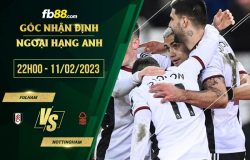 fb88-soi kèo Fulham vs Nottingham