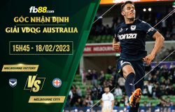 fb88-soi kèo Melbourne Victory vs Melbourne City