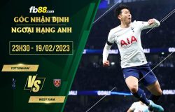 fb88-soi kèo Tottenham vs West Ham