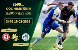 Fb88 soi kèo trận đấu Bristol vs Wigan