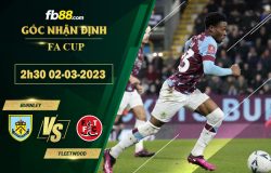 Fb88 soi kèo trận đấu Burnley vs Fleetwood