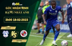 Fb88 soi kèo trận đấu Cardiff vs Reading