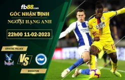 Fb88 soi kèo trận đấu Crystal Palace vs Brighton