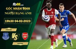 Fb88 soi kèo trận đấu Everton vs Arsenal