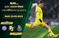 Fb88 soi kèo trận đấu Inter Milan vs Porto