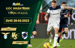 Fb88 soi kèo trận đấu Lazio vs Sampdoria