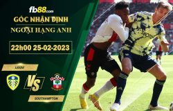 Fb88 soi kèo trận đấu Leeds vs Southampton