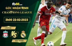 Fb88 soi kèo trận đấu Liverpool vs Real Madrid