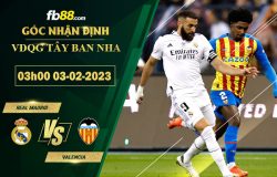 Fb88 soi kèo trận đấu Real Madrid vs Valencia