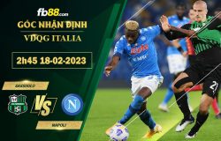 Fb88 soi kèo trận đấu Sassuolo vs Napoli