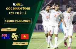 Fb88 soi kèo trận đấu U20 Úc vs U20 Việt Nam