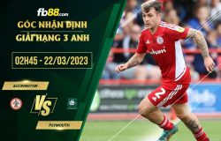 fb88-soi kèo Accrington vs Plymouth