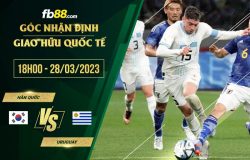 fb88-soi kèo Hàn Quốc vs Uruguay