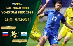 fb88-soi kèo Slovenia vs San Marino