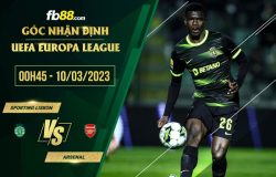 fb88-soi kèo Sporting Lisbon vs Arsenal