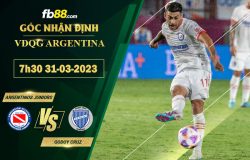 Fb88 soi kèo trận đấu Argentinos Juniors vs Godoy Cruz