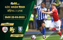 Fb88 soi kèo trận đấu Barnsley vs Sheffield Wed