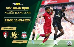 Fb88 soi kèo trận đấu Bournemouth vs Liverpool