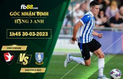 Fb88 soi kèo trận đấu Cheltenham vs Sheffield Wed