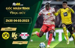 Fb88 soi kèo trận đấu Dortmund vs Leipzig