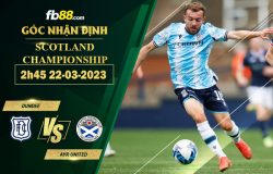 Fb88 soi kèo trận đấu Dundee vs Ayr United