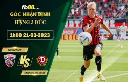 Fb88 soi kèo trận đấu Ingolstadt vs Dynamo Dresden