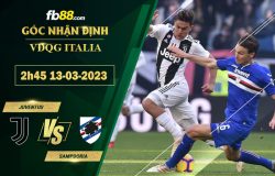 Fb88 soi kèo trận đấu Juventus vs Sampdoria