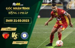 Fb88 soi kèo trận đấu Le Mans vs Versailles