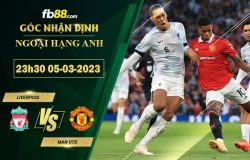 Fb88 soi kèo trận đấu Liverpool vs Man Utd