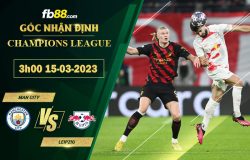 Fb88 soi kèo trận đấu Man City vs Leipzig