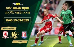 Fb88 soi kèo trận đấu Middlesbrough vs Stoke