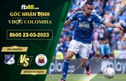 Fb88 soi kèo trận đấu Millonarios vs Deportivo Pasto