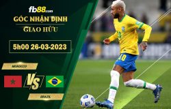 Fb88 soi kèo trận đấu Morocco vs Brazil