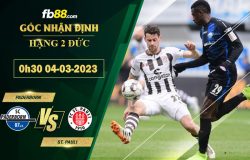 Fb88 soi kèo trận đấu Paderborn vs St. Pauli