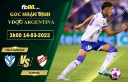 Fb88 soi kèo trận đấu Velez Sarsfield vs Platense