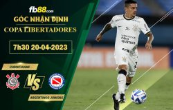 Fb88 soi kèo trận đấu Corinthians vs Argentinos Juniors