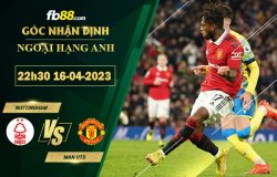 Fb88 soi kèo trận đấu Nottingham vs Man Utd