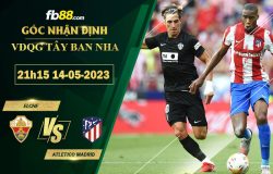 Fb88 soi kèo trận đấu Elche vs Atletico Madrid