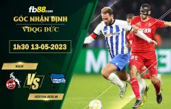 Fb88 soi kèo trận đấu Koln vs Hertha Berlin