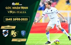 Fb88 soi kèo trận đấu Sampdoria vs Empoli