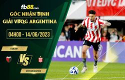 fb88-soi kèo Colon vs Estudiantes