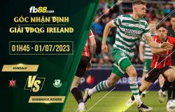 fb88-soi kèo Dundalk vs Shamrock Rovers