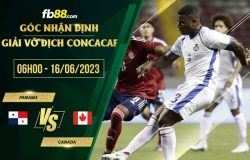 fb88-soi kèo Panama vs Canada