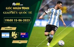 Fb88 soi kèo trận đấu Argentina vs Úc