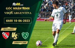 Fb88 soi kèo trận đấu Independiente vs Sarmiento Junin