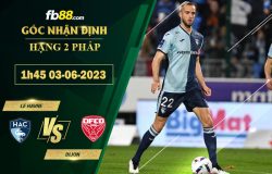 Fb88 soi kèo trận đấu Le Havre vs Dijon