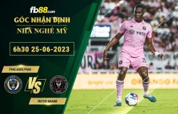 Fb88 soi kèo trận đấu Philadelphia vs Inter Miami