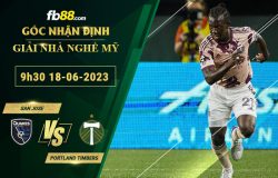 Fb88 soi kèo trận đấu San Jose vs Portland Timbers