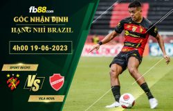 Fb88 soi kèo trận đấu Sport Recife vs Vila Nova